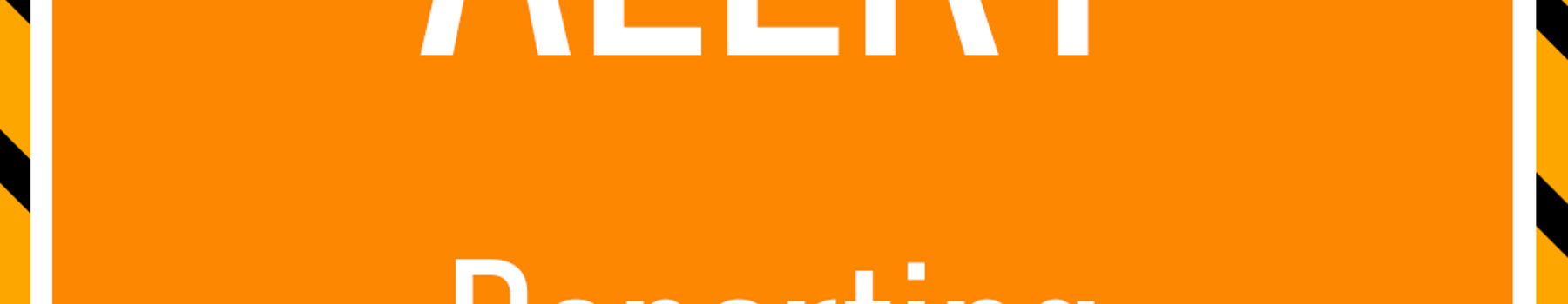 SAFETY ALERT Tile Reporting